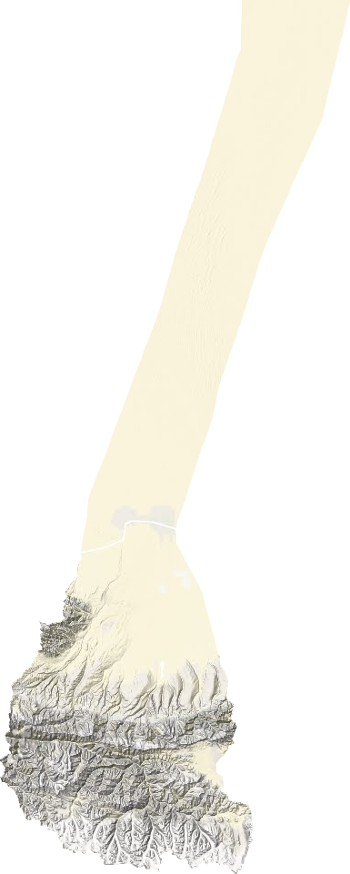 策勒县地形地图
