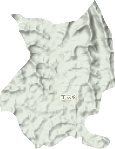 车龙乡地形地图