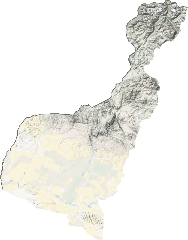 哈巴河县地形地图