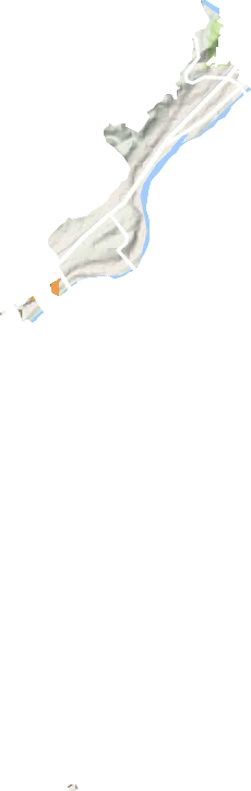 西郊街道地形地图