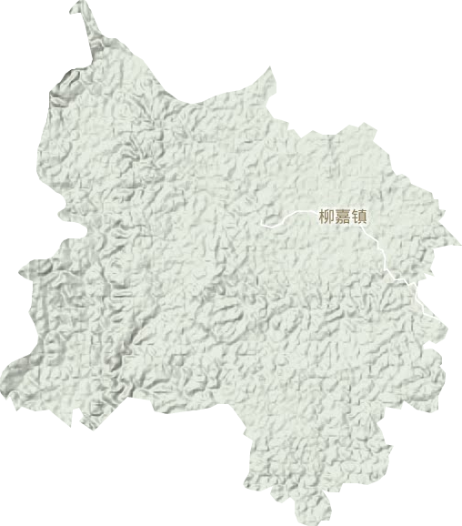 柳嘉镇地形地图