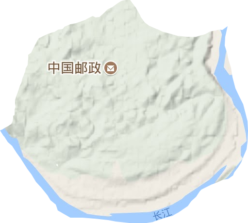 阳春镇地形地图