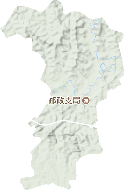 赛马镇地形地图