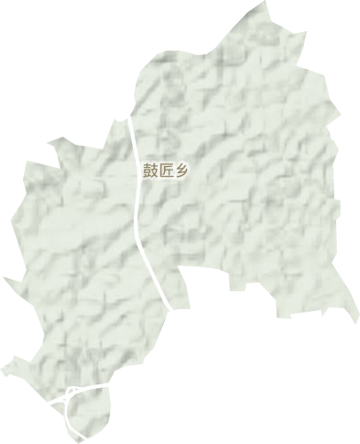 鼓匠乡地形地图