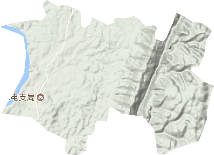 琅琊镇地形地图