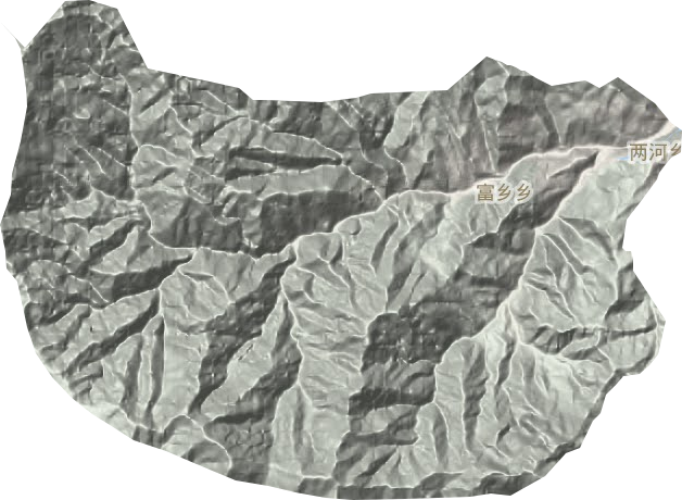 富乡乡地形地图