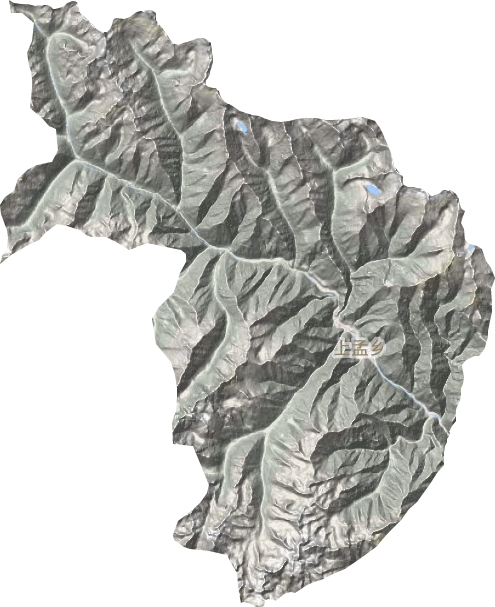 上孟乡地形地图