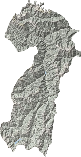 大录乡地形地图