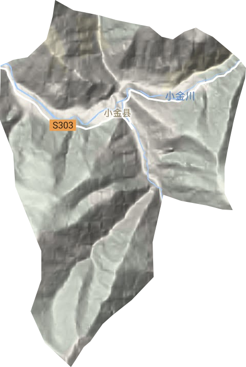 美兴镇地形地图