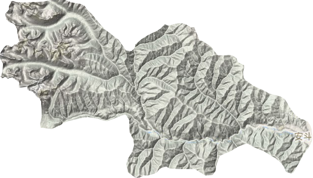 安斗乡地形地图