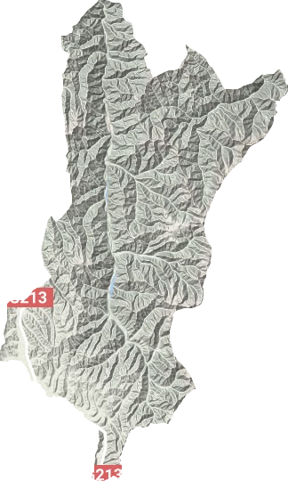 包座乡地形地图