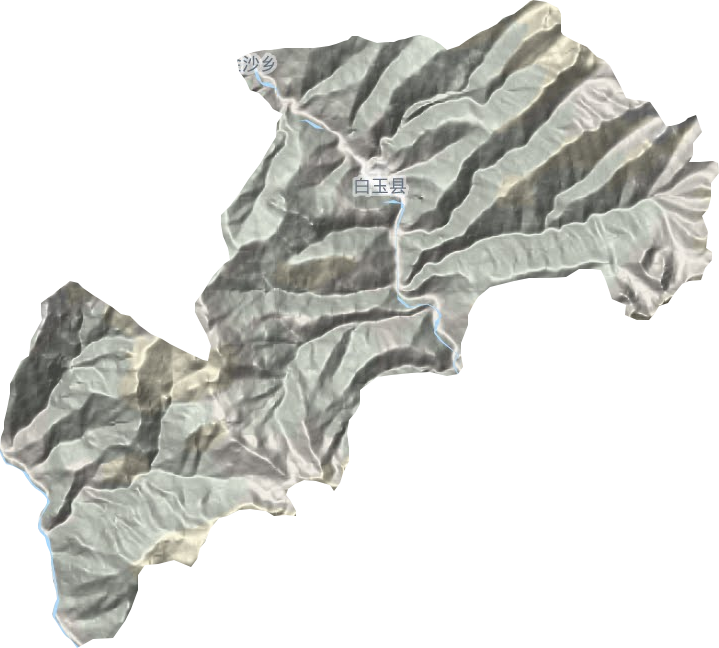 建设镇地形地图