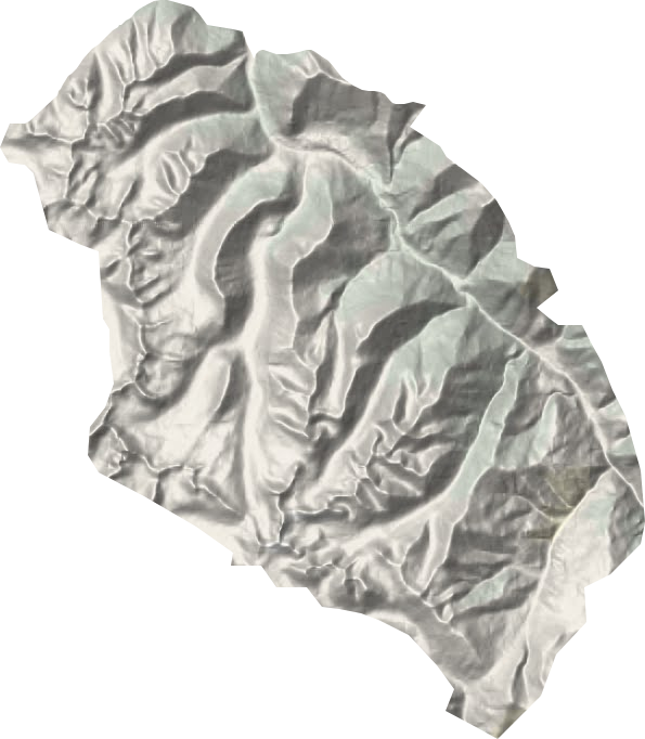 莫坝乡地形地图
