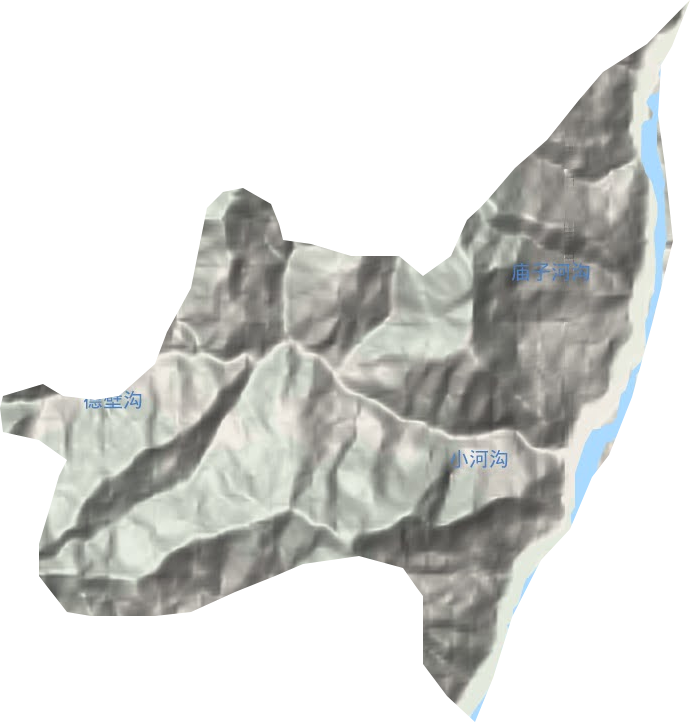 田湾乡地形地图