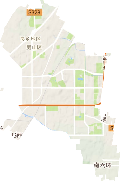 拱辰街道地形地图