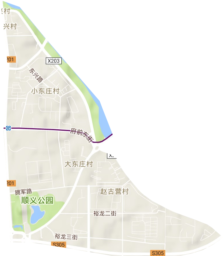 光明街道地形地图
