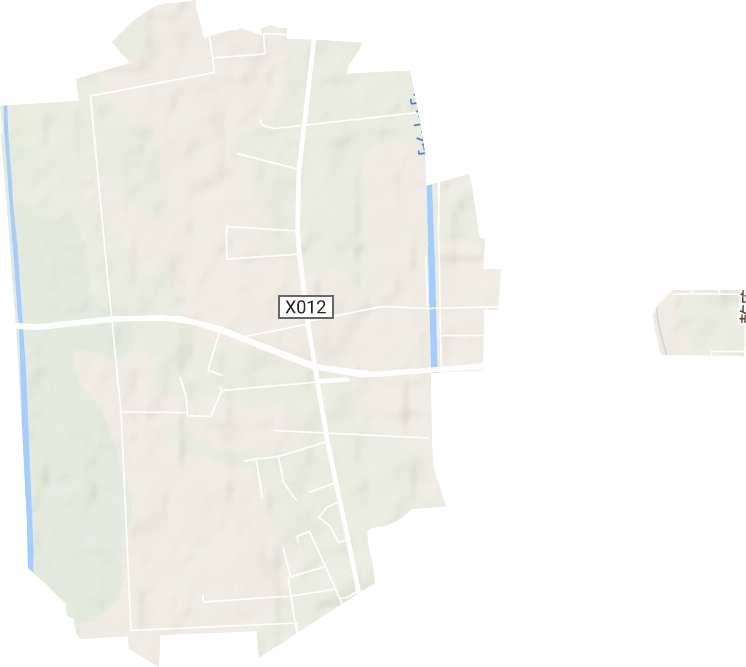 马坡地区办事处地形地图