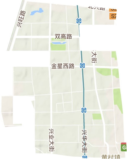 清源街道地形地图