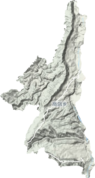 对江镇地形地图