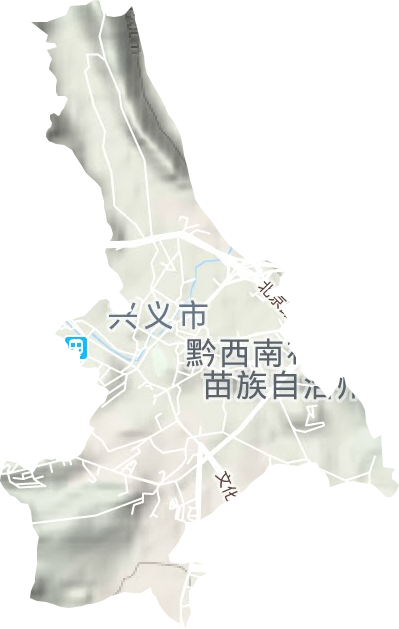 黄草街道地形地图