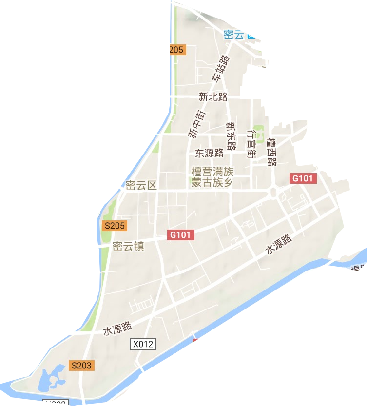 鼓楼街道地形地图