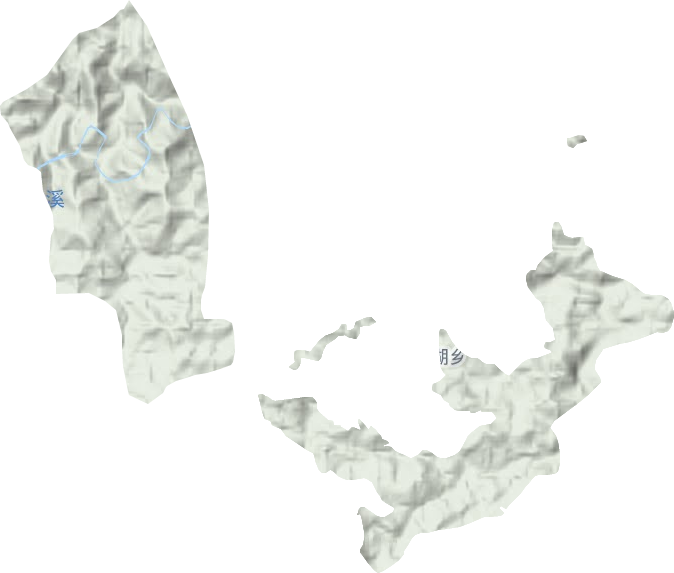 地湖乡地形地图