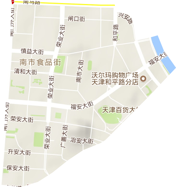南市街道地形地图