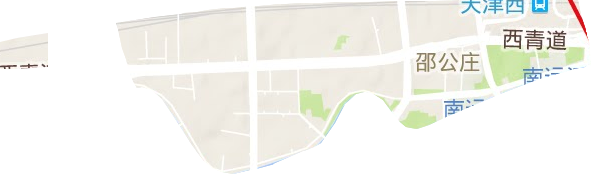 邵公庄街道地形地图