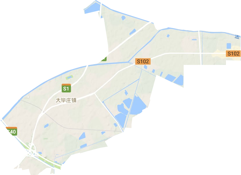 金钟街道地形地图