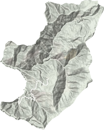 大兴乡地形地图