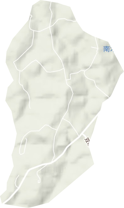 耿马华侨农场地形地图