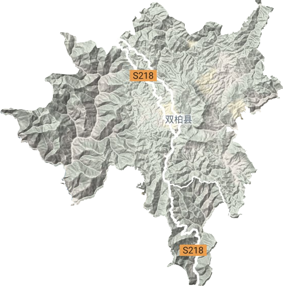 妥甸镇地形地图