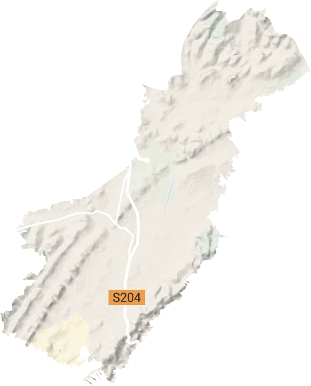 金马镇地形地图