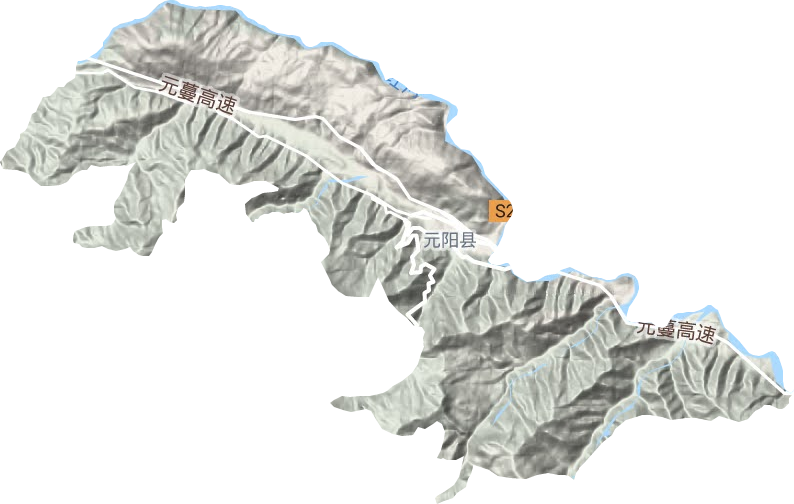 南沙镇地形地图