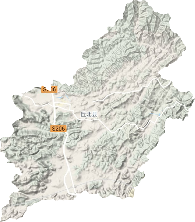 锦屏镇地形地图