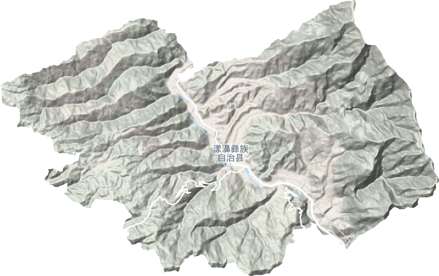 苍山西镇地形地图