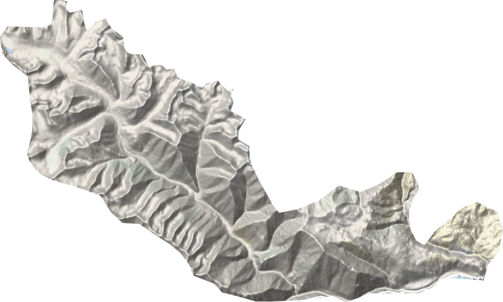 卡如乡地形地图