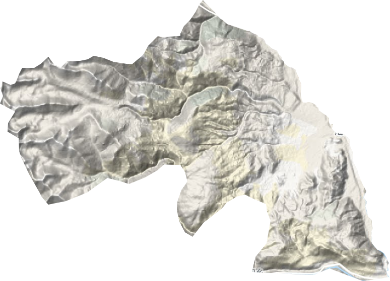 尼木乡地形地图