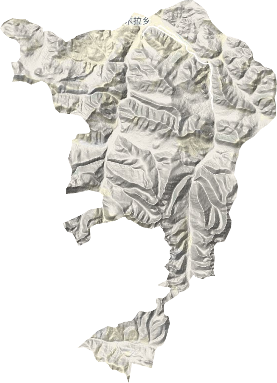 木拉乡地形地图