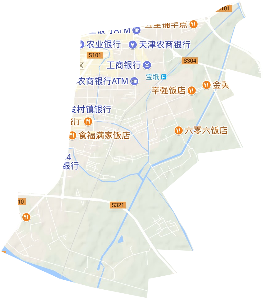 钰华街道地形地图