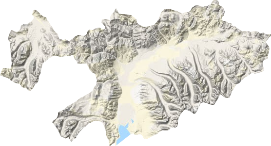 阿木雄乡地形地图