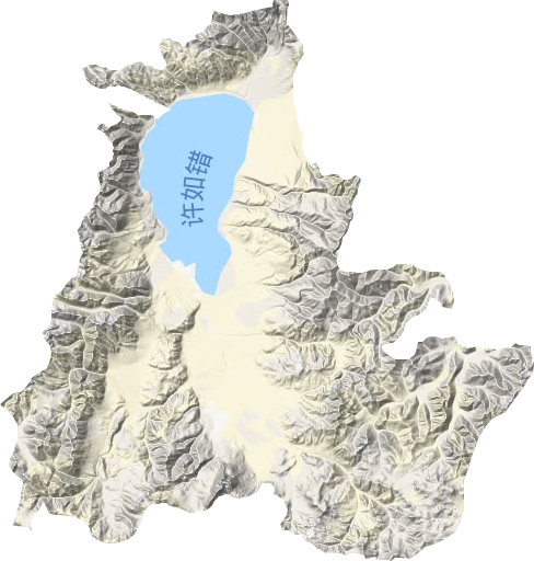 查孜乡地形地图