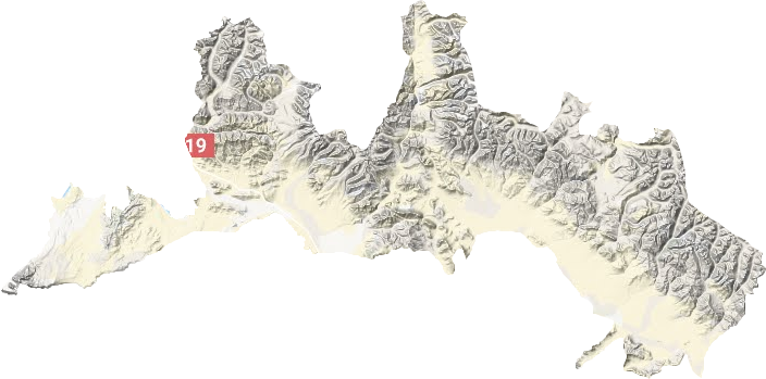 吉拉乡地形地图