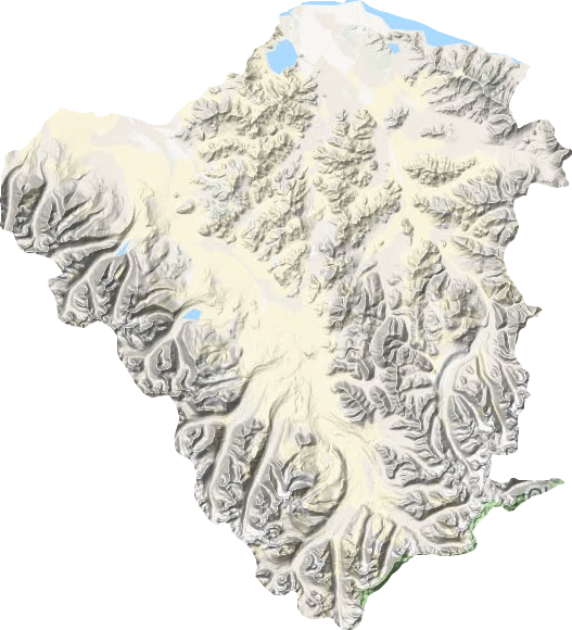 偏吉乡地形地图