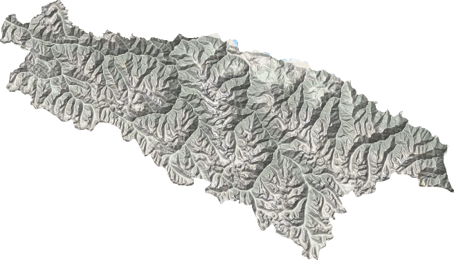 邓柯乡地形地图