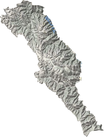 汪布顶乡地形地图