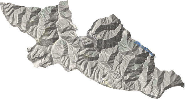 察拉乡地形地图