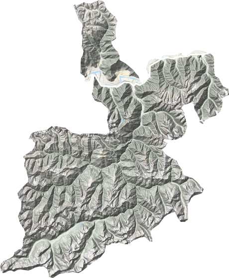 里龙乡地形地图