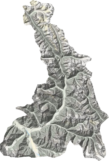 倾多镇地形地图