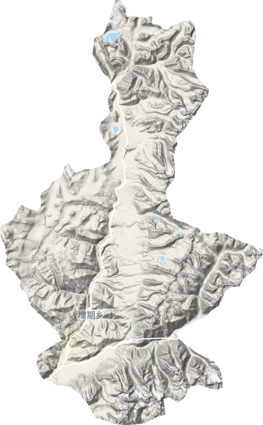 增期乡地形地图